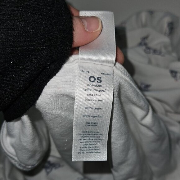 Carter's Cotton Baby Blanket White Blue Pink Girl Dog Bicycle Flowers Bird READ - Picture 3 of 9